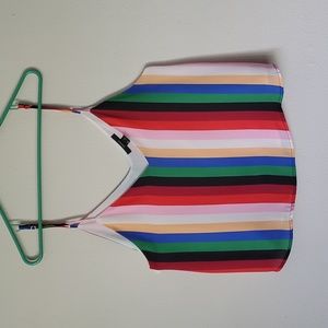 Color Striped Blouse